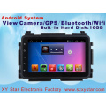 Android System Auto DVD Spieler Navigation GPS für Honda Xrv 10,1 Zoll mit Bluetooth / TV